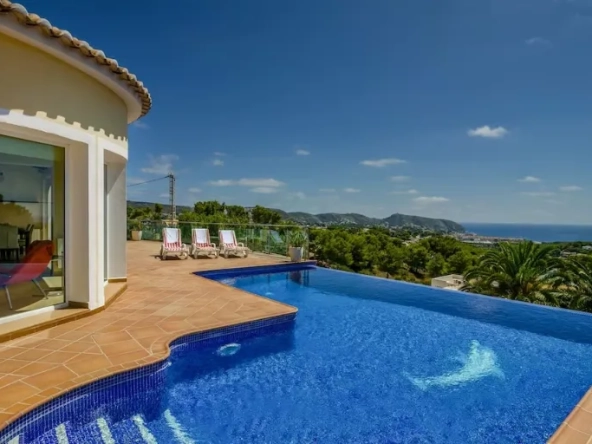 Vakantievilla in Moraira te huur voor 6 personen